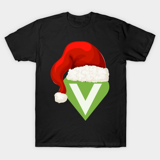 Merry Vegan Christmas T-Shirt by Pris25